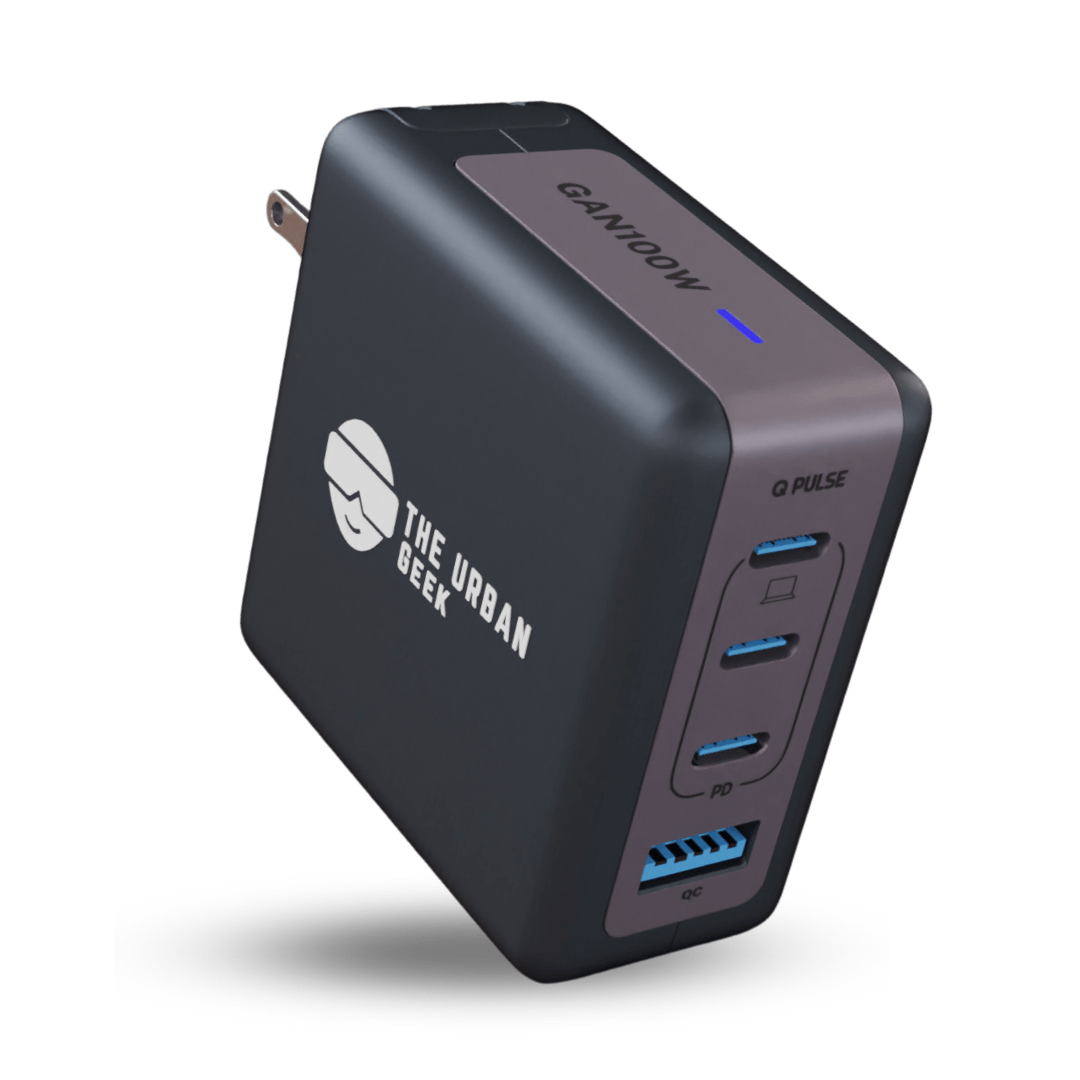 P100 Black Multiport Fast Adapter - TheUrbanGeek