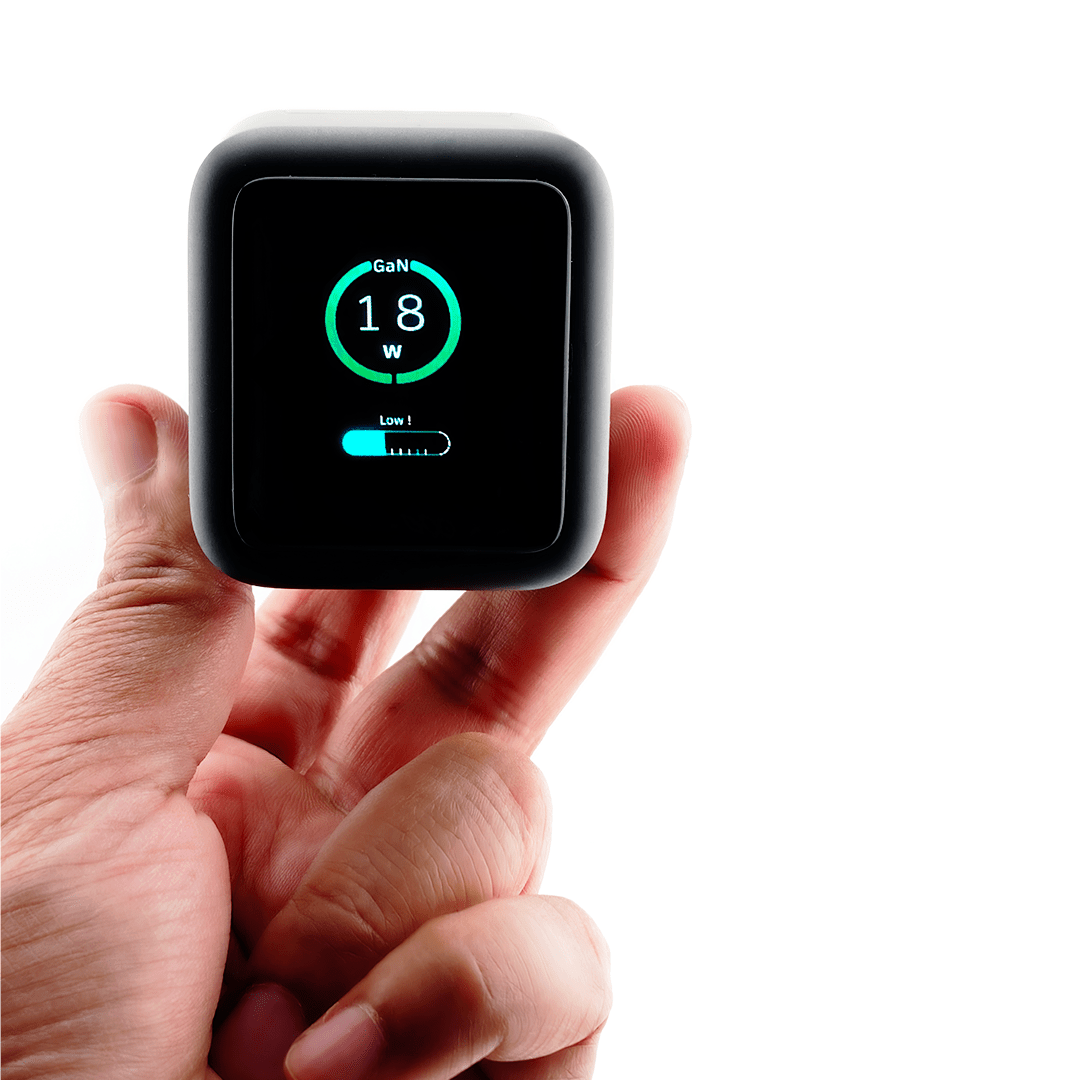 P70 Wall Charger with Retractable Cable and AI Display - TheUrbanGeek