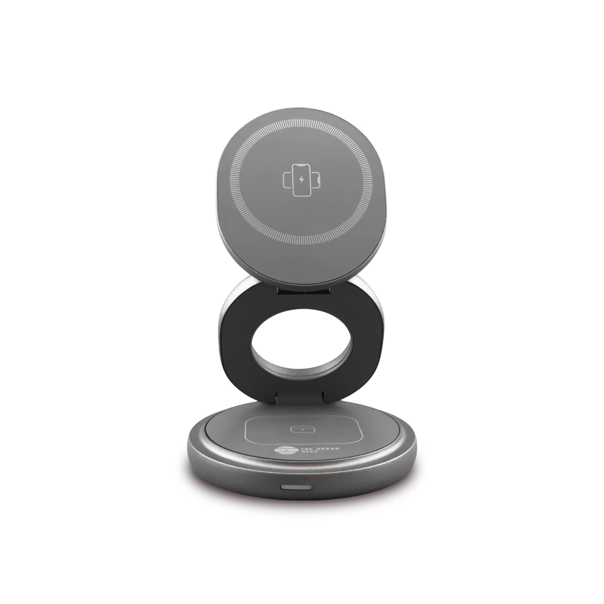 TheUrbanGeek Swivel 3 - in - 1 Wireless Folding Charger - TheUrbanGeek
