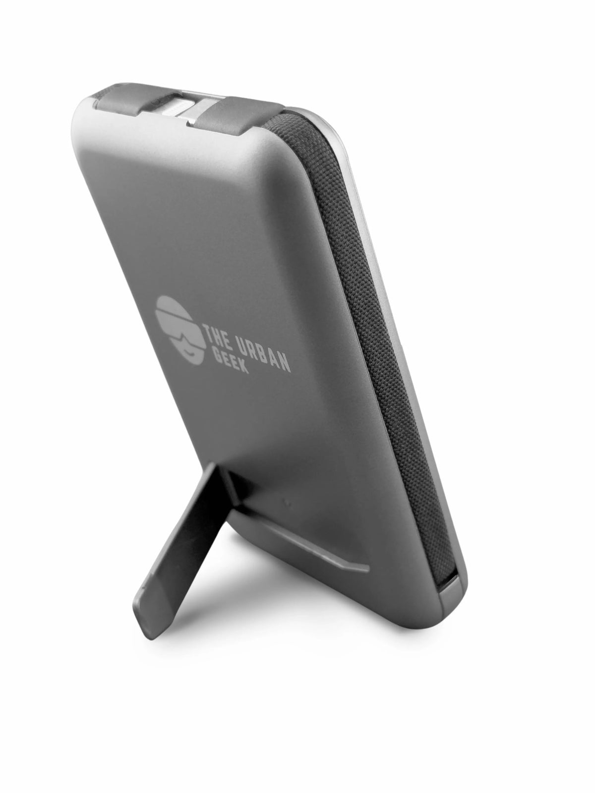 The Urban Geek Wireless 4 - in - 1 Power Bank with 10,000 mAh Capacity