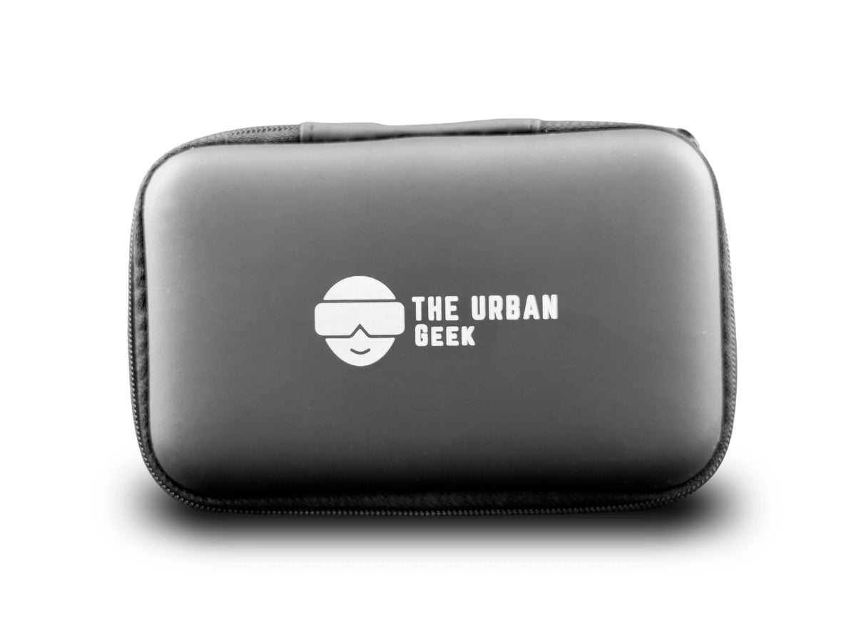 The Urban Geek Wireless 4 - in - 1 Power Bank with 10,000 mAh Capacity
