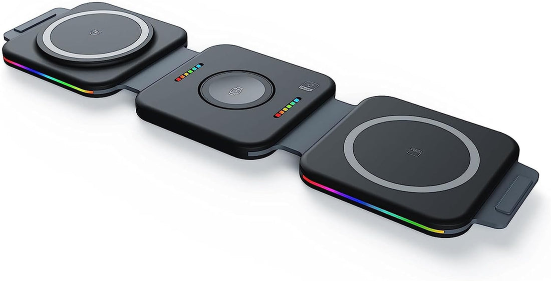 The UrbanGeek Magnetic Wireless Fast Charging Pad - Compatible with iPhone, iWatch
