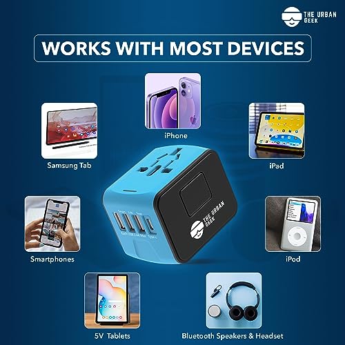 TheUrbanGeek International Travel Adapter - TheUrbanGeek
