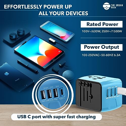 TheUrbanGeek International Travel Adapter - TheUrbanGeek