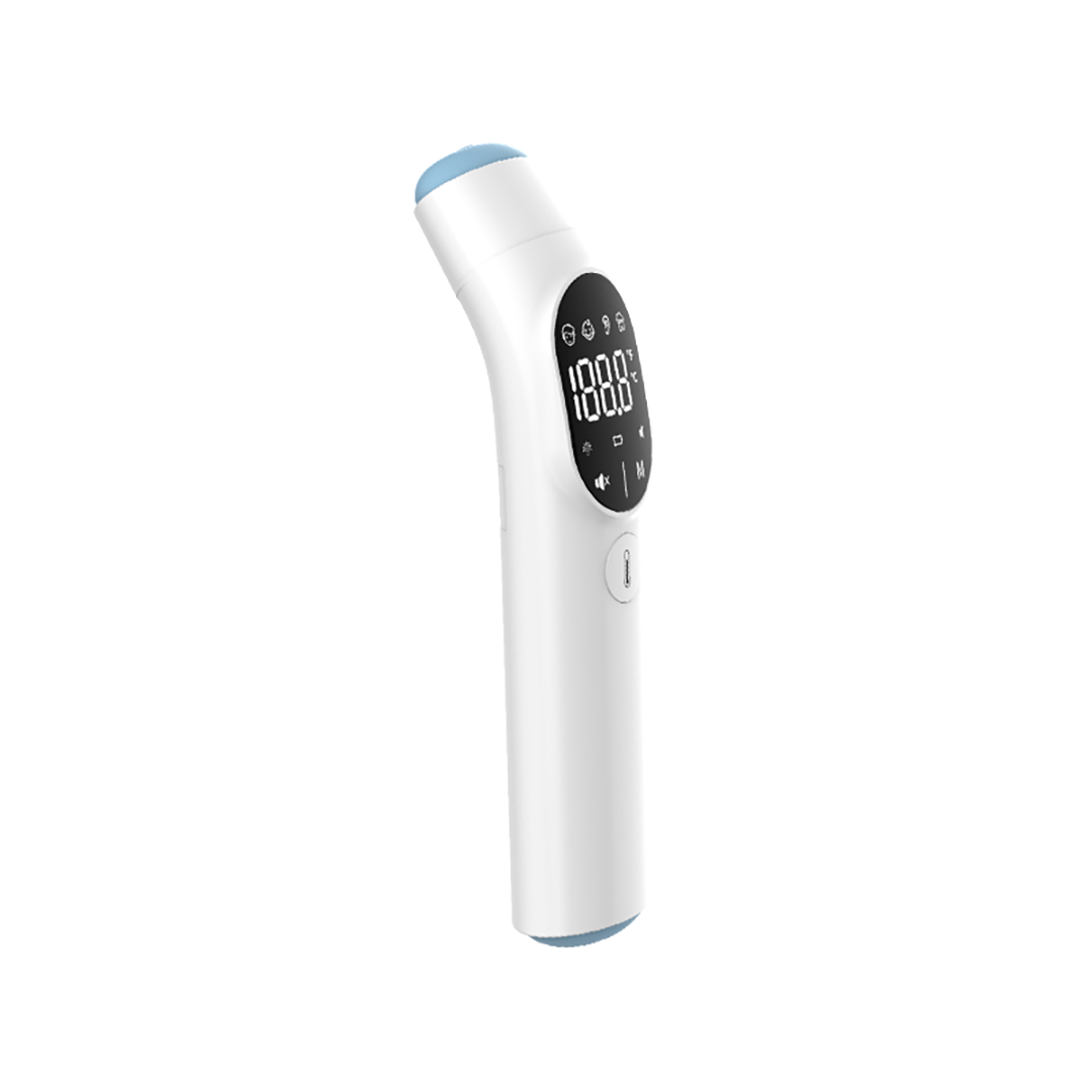 Smart Touch Infrared Thermometer with LED Display - Ear and Forehead, Patented switch modes, magnetic cover, 1 sec reading