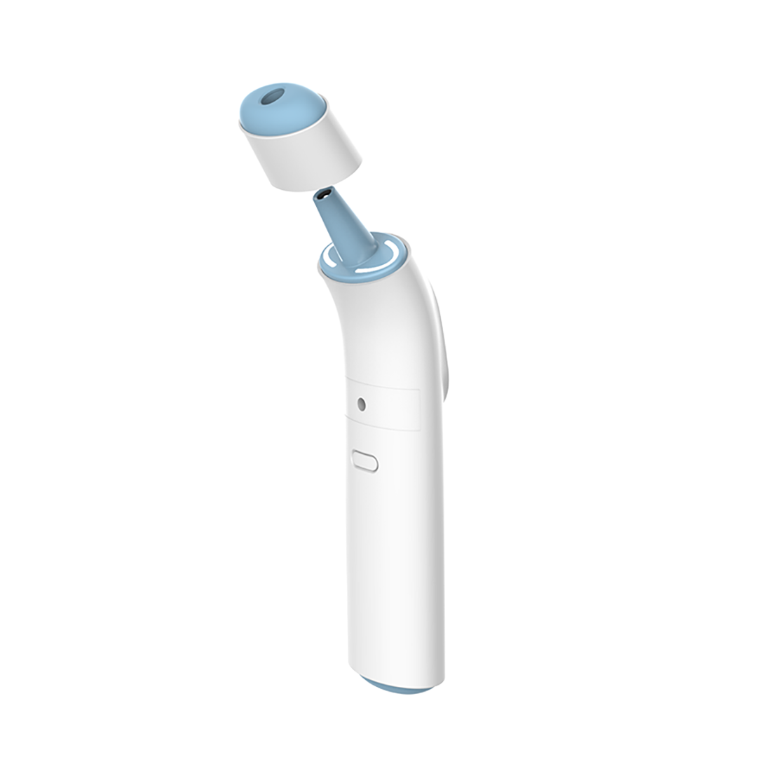 Smart Touch Infrared Thermometer with LED Display - Ear and Forehead, Patented switch modes, magnetic cover, 1 sec reading