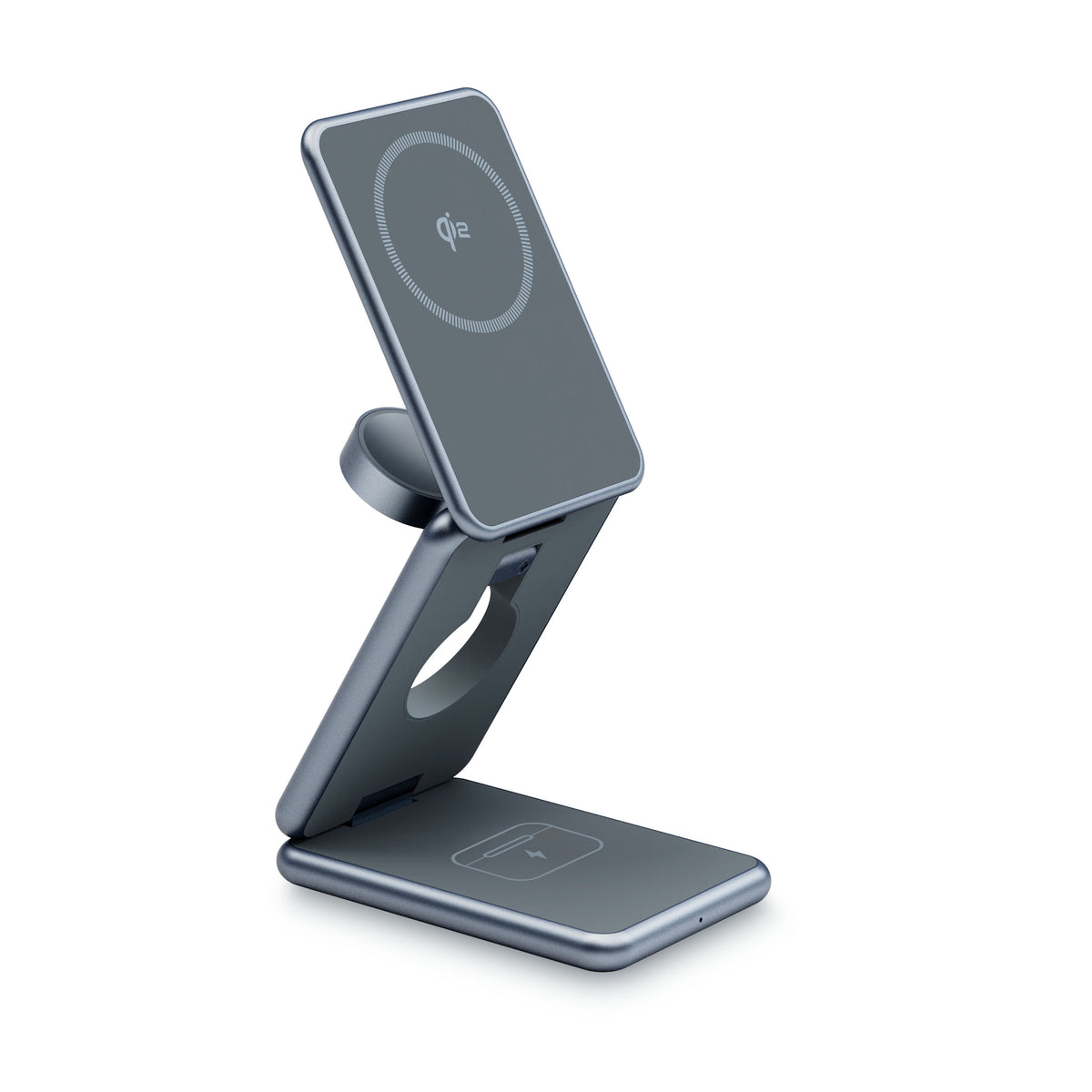 FlexCube Slim 3-in-1 Wireless Charger for Samsung Galaxy (Qi2 Compatible)