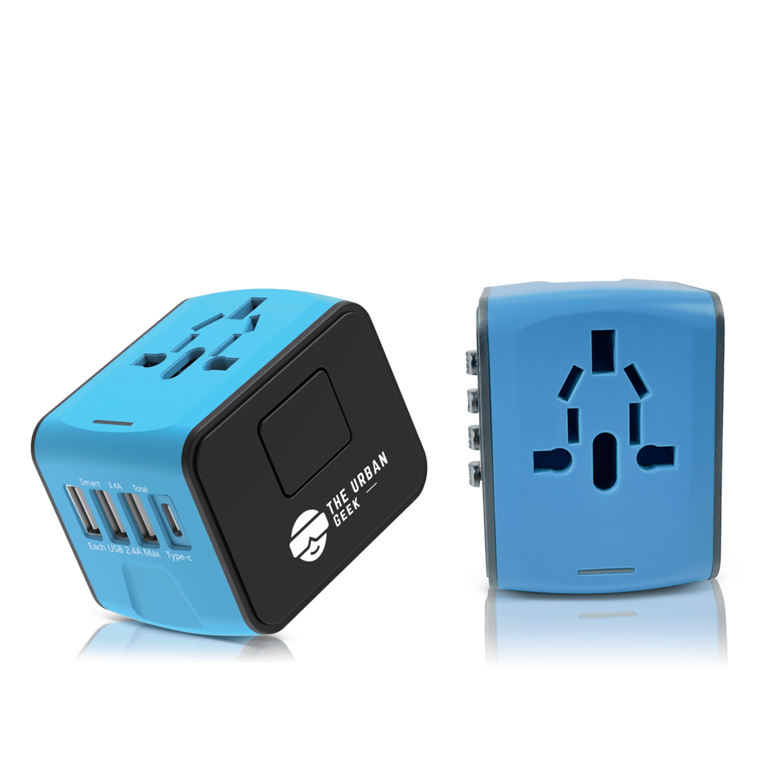 Blue Universal Adapter