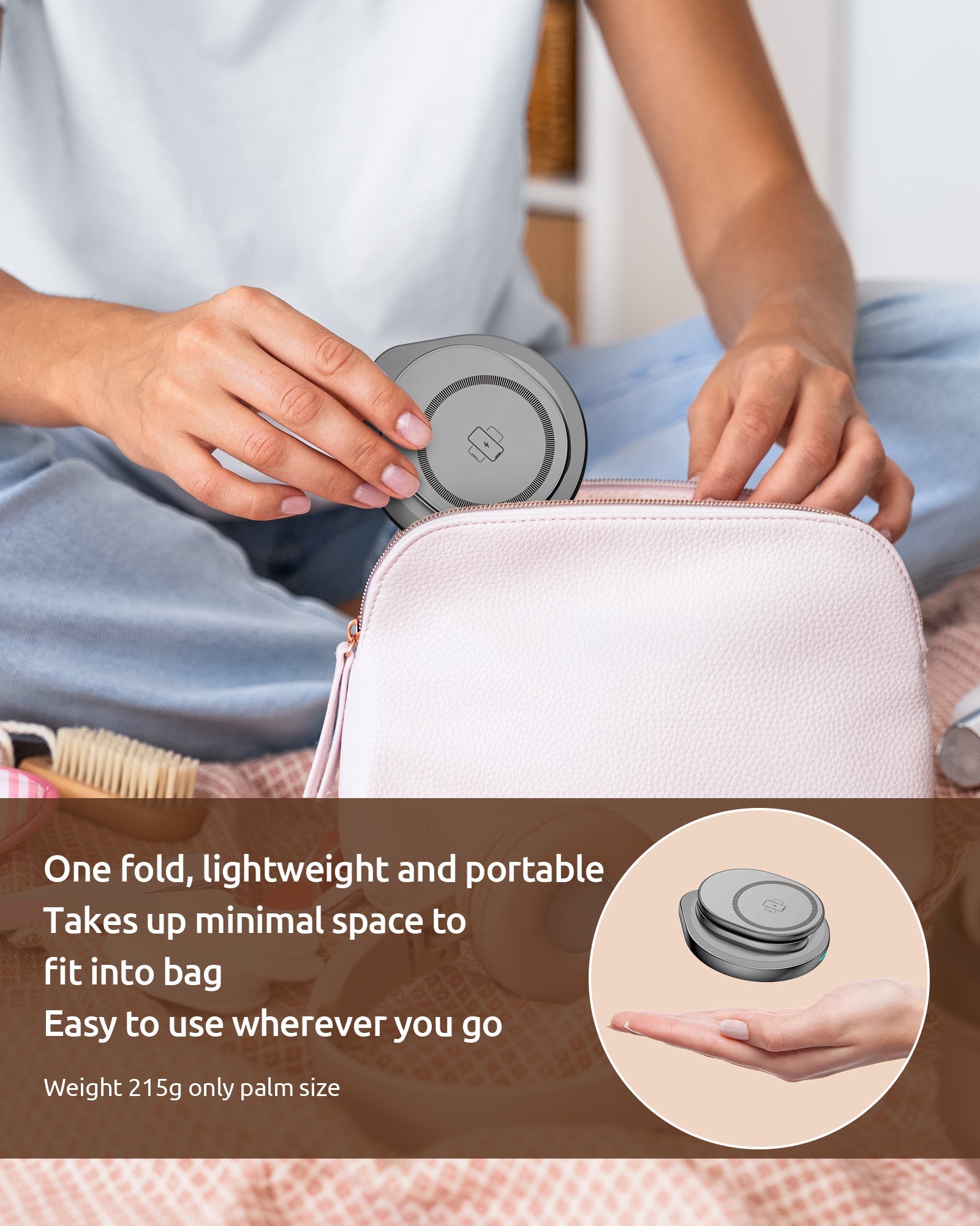 TheUrbanGeek Swivel 3 - in - 1 Wireless Folding Charger - TheUrbanGeek