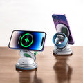 TheUrbanGeek Swivel 3 - in - 1 Wireless Folding Charger - TheUrbanGeek
