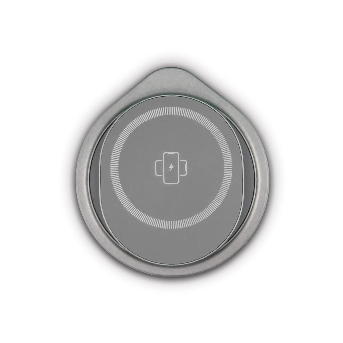 The Urban Geek Swivel 3 - in - 1 Wireless Folding Charger completely closed Gray