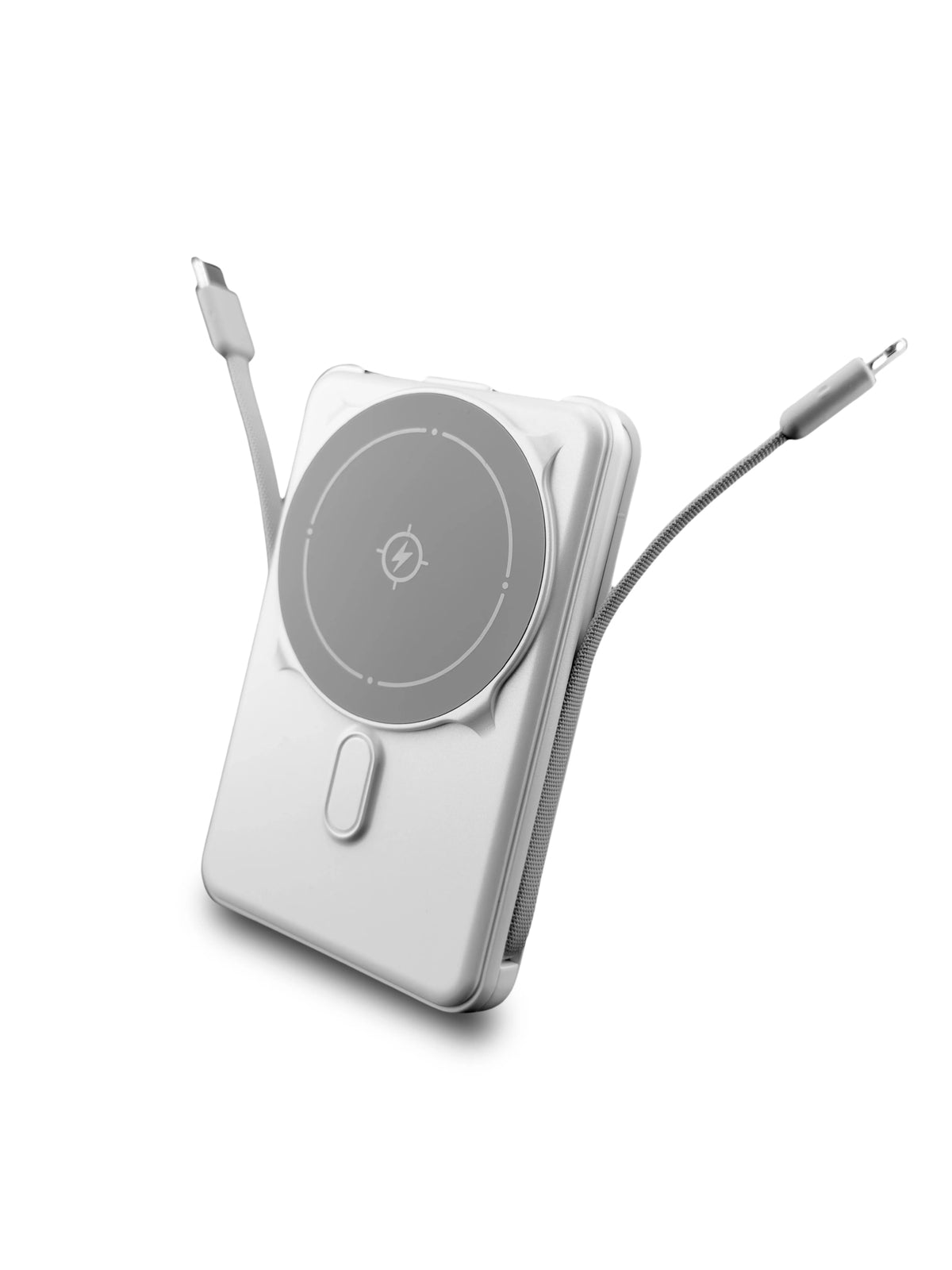 The Urban Geek Wireless 4 - in - 1 Power Bank with 10,000 mAh Capacity