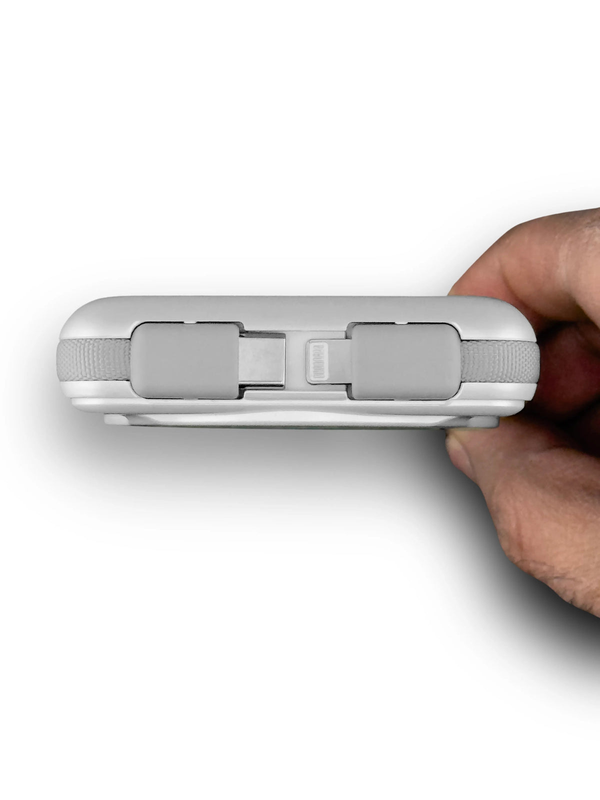 The Urban Geek Wireless 4 - in - 1 Power Bank with 10,000 mAh Capacity